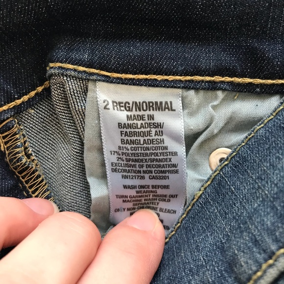 Aeropostale Deep Denim Skinny Jean - Picture 5 of 5